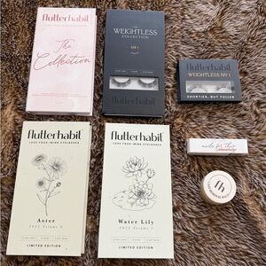 Flutterhabit Luxe Faux-Mink Eyelashes - Multiple Styles